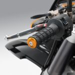 Προστατευτικά αντίβαρα τιμονιού KTM πορτοκαλί - Image 2