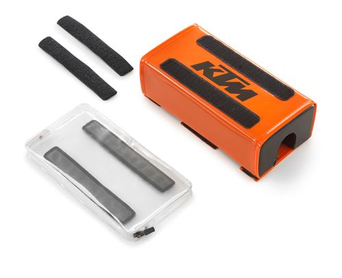 pho_pp_nmon_79702902000_smartphone_handlebar_pad__sall__awsg__v1 Μπαράκι τιμονιού με θήκη / βάση τηλεφώνου ΚΤΜ πορτοκαλί - Image 1
