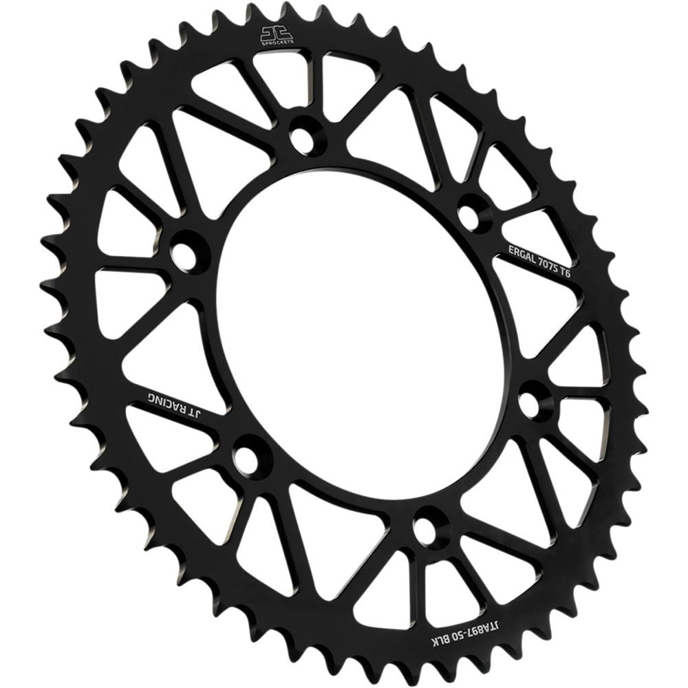 jt-sprockets-ktm-jta897.50blk-Πίσω-γρανάζι-αλουμινίου Γρανάζι 52Τ JT racelite πίσω μαύρο Husqvarna GasGas KTM - Image 1