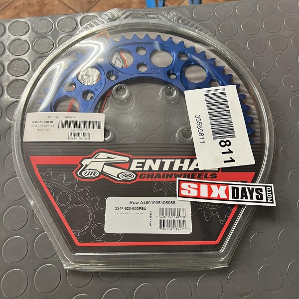 393857775_831784651753071_8453123451327287799_n Γρανάζι πίσω Husqvarna μπλε RENTHAL 50 δόντια - Image 1
