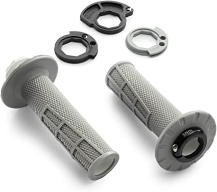 51hDiewsxTL._AC_SX425 γκριπ σετ ΚΤM husqvarna gas gas grip set γκρι με τρύπα για χούφτες - Image 1